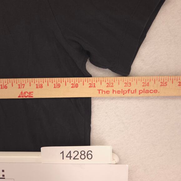 Nike YV5K 40 2022 Casual Crew Neck Short Sleeve Shirt Mens Size L Black - Picture 6 of 8